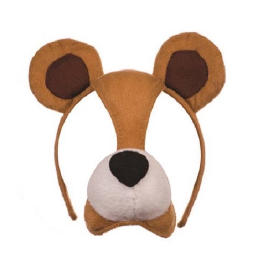 Bear Dress-Ups Animal Mask Headband NEW